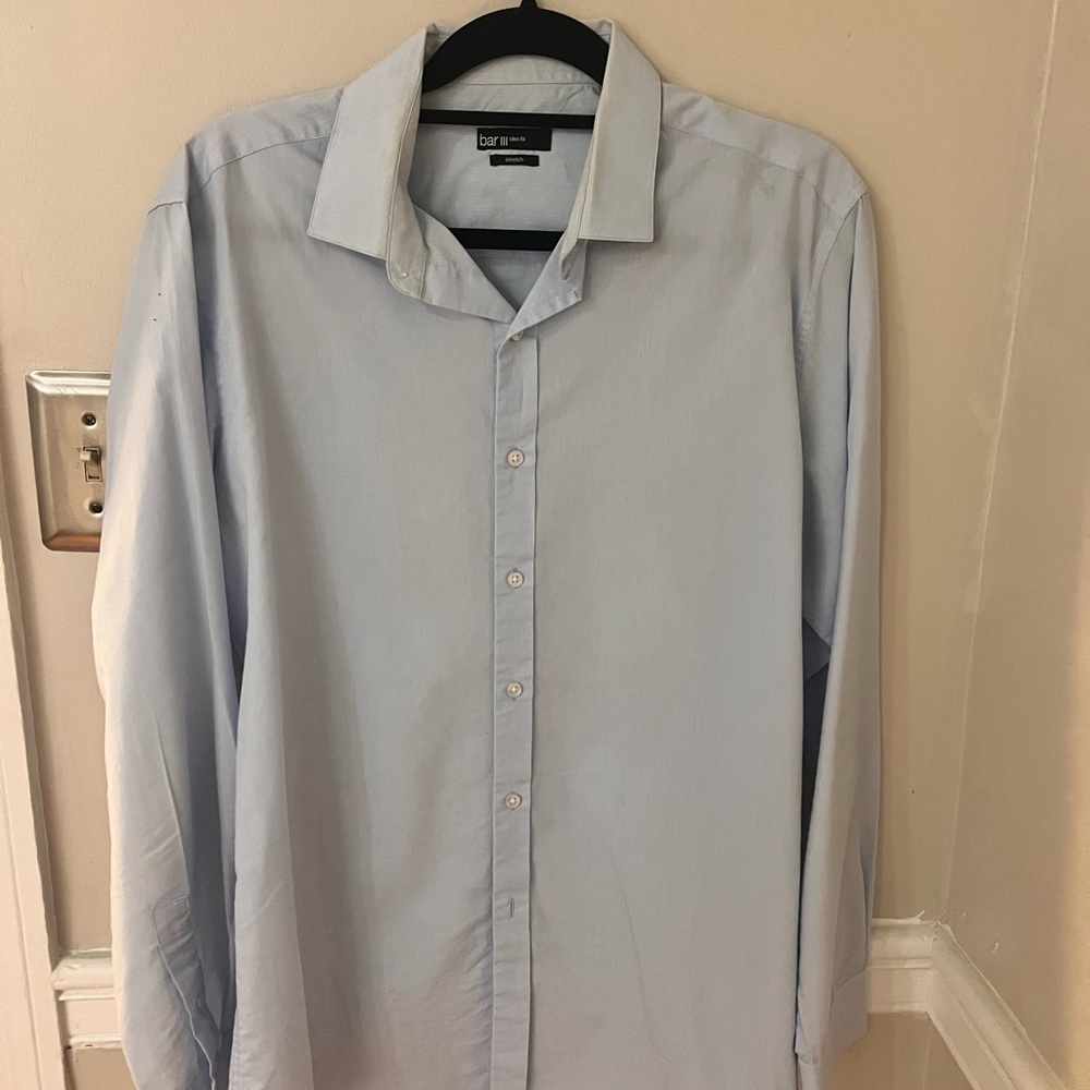 Men's Light Blue Dress Shirt